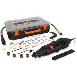 Amp Variable Speed Rotary Tool with 100+ Accessories, Carrying Case Flex Shaft